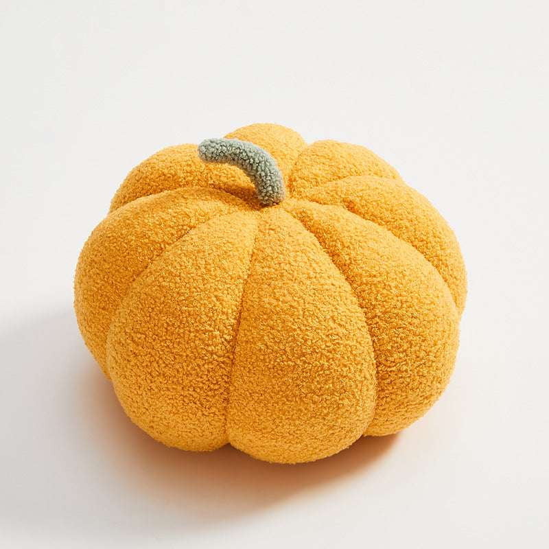 Knitted Yarn, Nordic Pumpkin Round Pillow, Plush Pillow - available at Sparq Mart