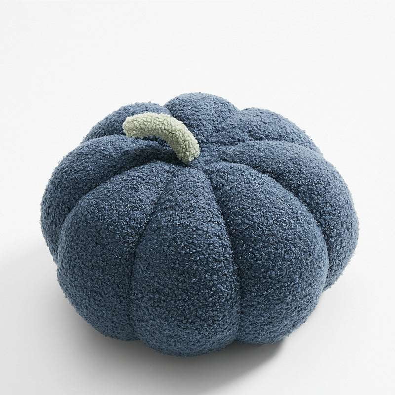 Knitted Yarn, Nordic Pumpkin Round Pillow, Plush Pillow - available at Sparq Mart