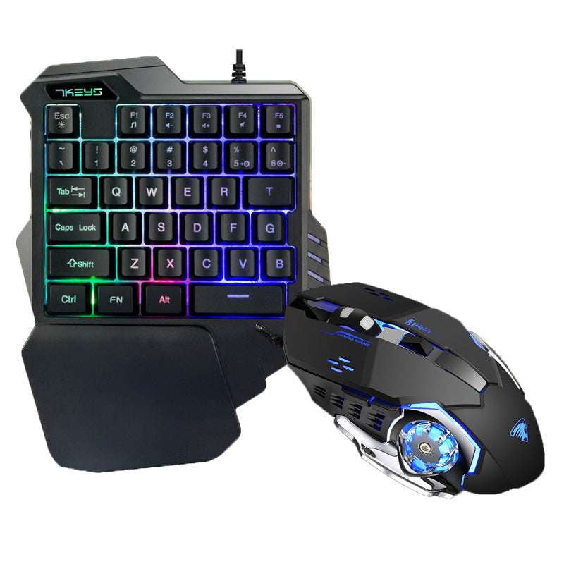 custom mechanical keypad, one-handed keyboard, RGB gaming keypad - available at Sparq Mart