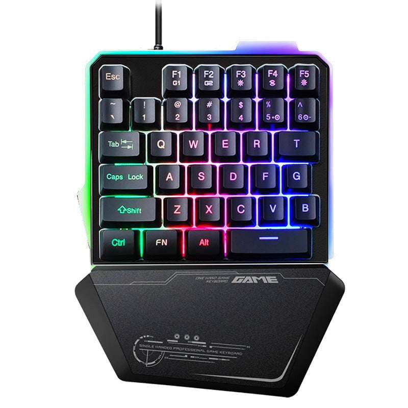 custom mechanical keypad, one-handed keyboard, RGB gaming keypad - available at Sparq Mart