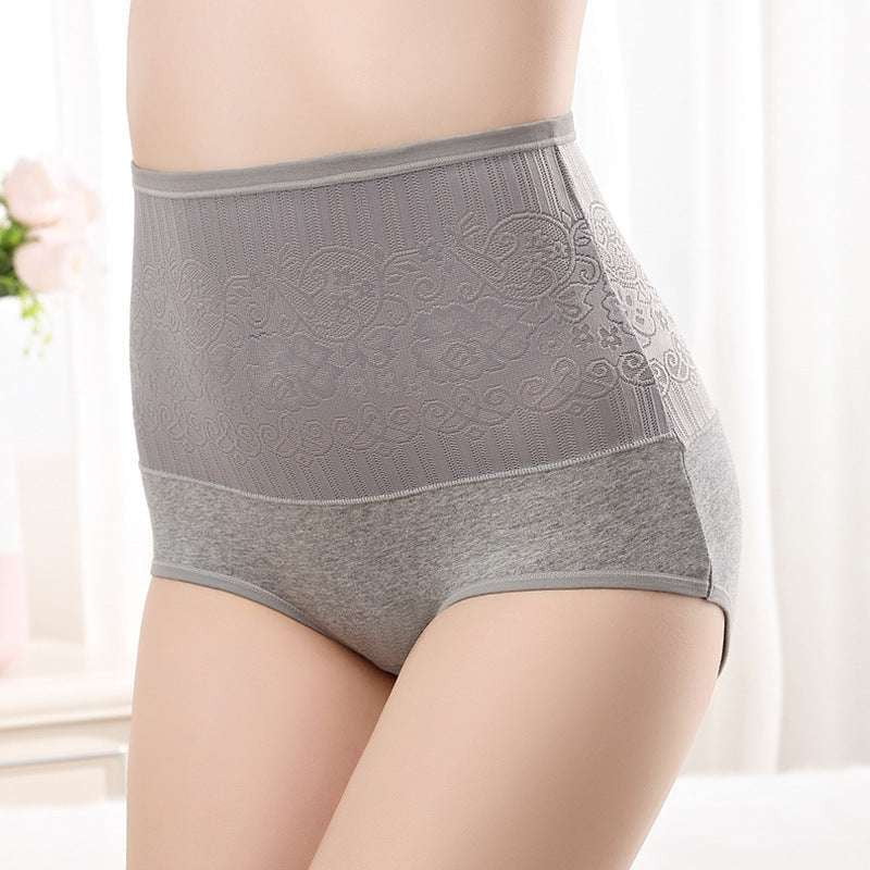 Comfortable Undergarment Cotton, High-waist Abdominal Tights, Postpartum Cotton Briefs - available at Sparq Mart