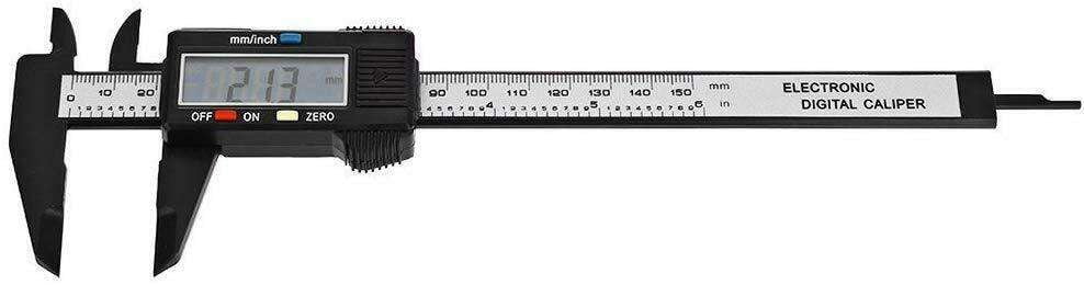 carbon fiber vernier, micrometer ruler 150mm, precision digital caliper - available at Sparq Mart