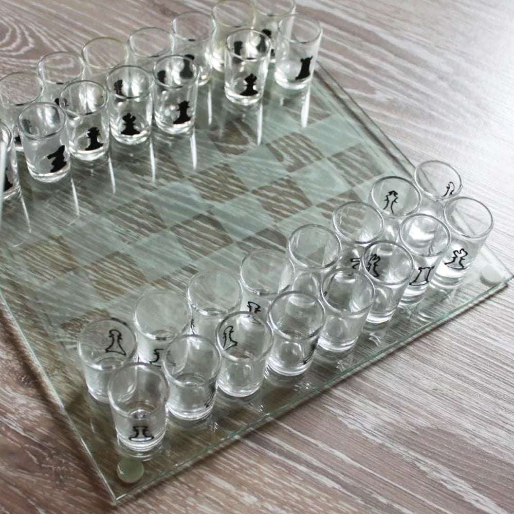 Chess Strategy Set, Chessboard Wine Game, Elegant Game Collection - available at Sparq Mart