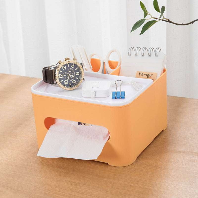 Designer Tissue Holder, Living Room Organizers, Stylish Storage Box - available at Sparq Mart