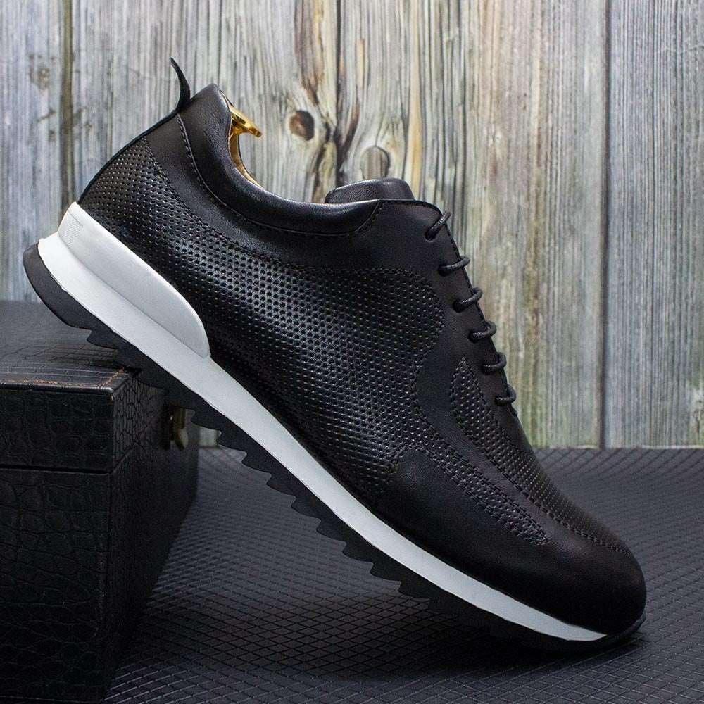 Comfortable Casual Footwear, Fashion Breathable Shoes, Thick Sole Sneakers - available at Sparq Mart