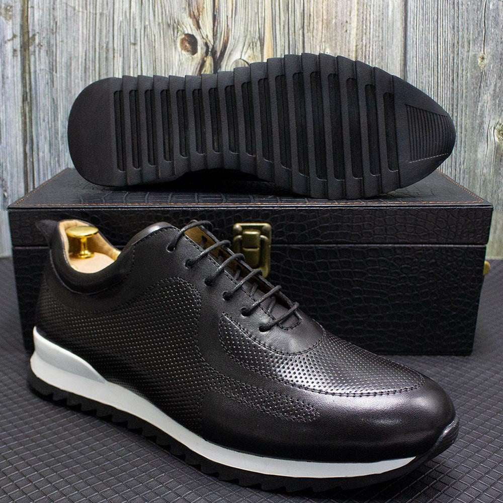 Comfortable Casual Footwear, Fashion Breathable Shoes, Thick Sole Sneakers - available at Sparq Mart