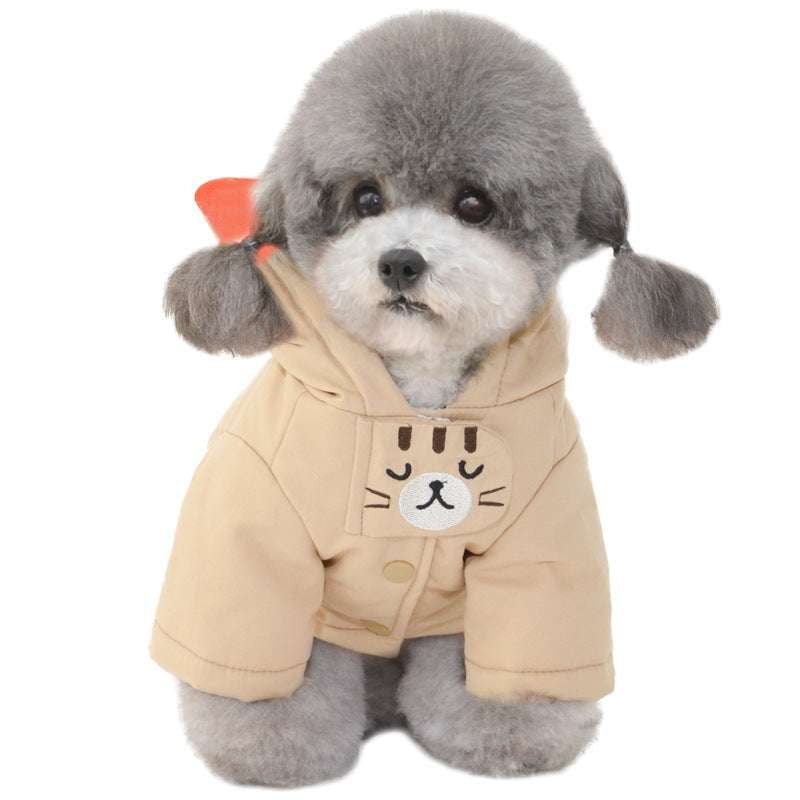 Dog Winter Coat, Pet Warm Clothing, Small Dog Apparel - available at Sparq Mart