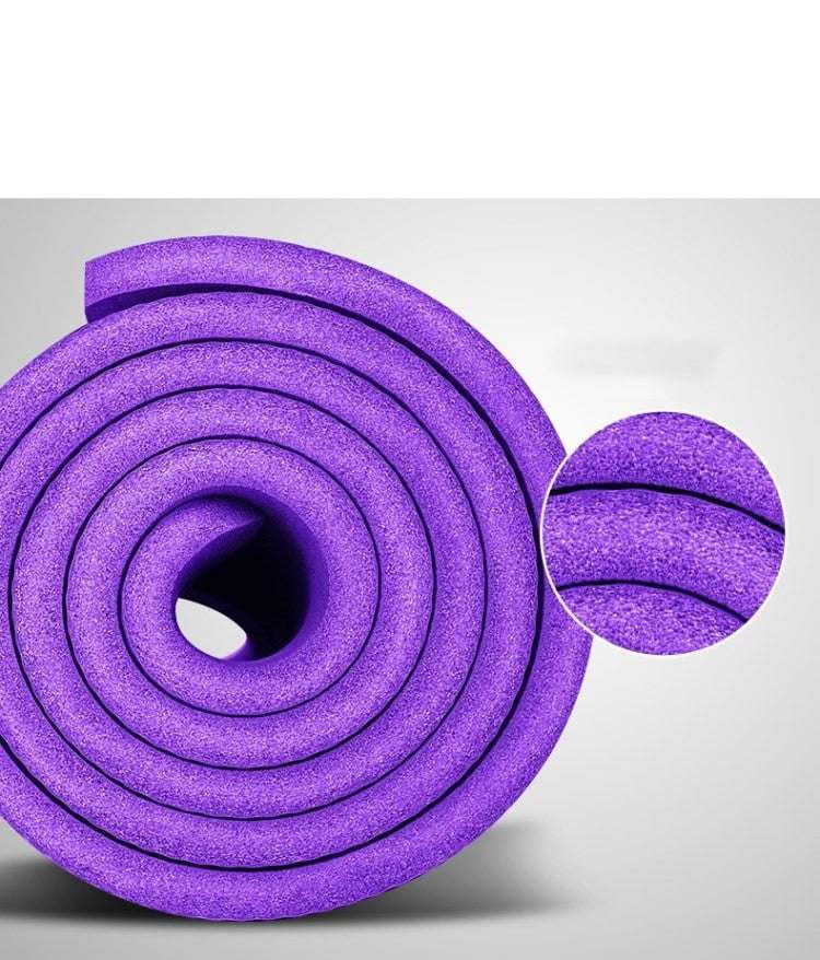 Durable Fitness Mat, Eco-friendly Exercise Mat, Female Yoga Mat - available at Sparq Mart