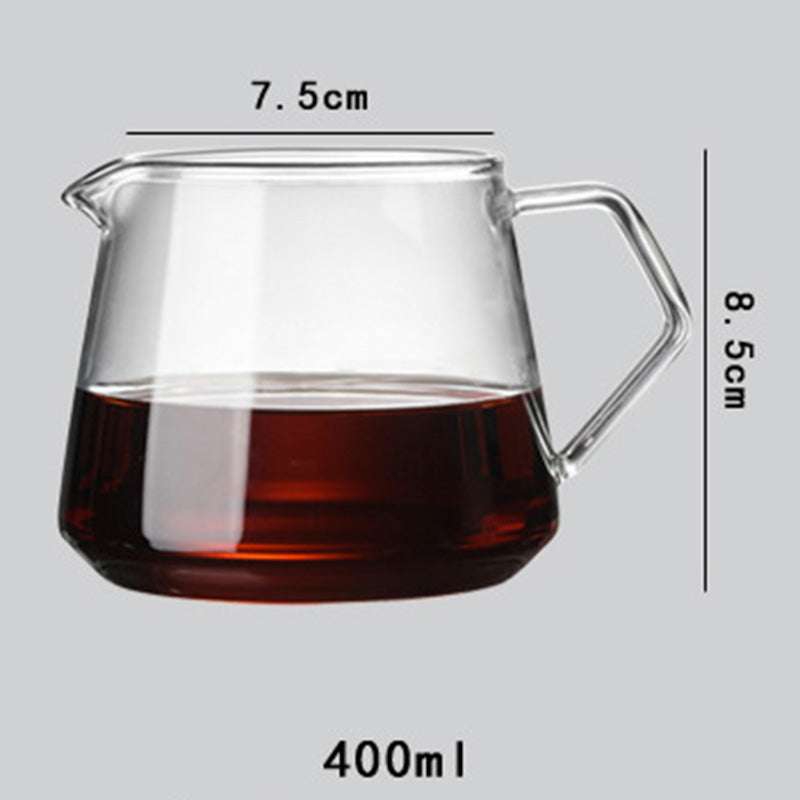 400ml Sharing Pot, 650ml Coffee Pot, Hand-Made Glass - available at Sparq Mart