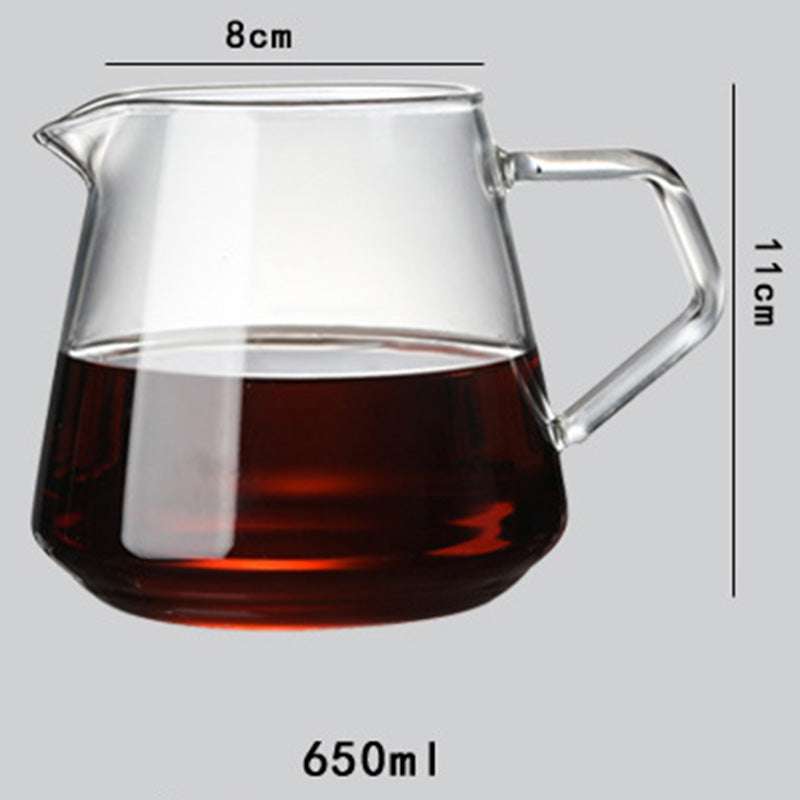 400ml Sharing Pot, 650ml Coffee Pot, Hand-Made Glass - available at Sparq Mart