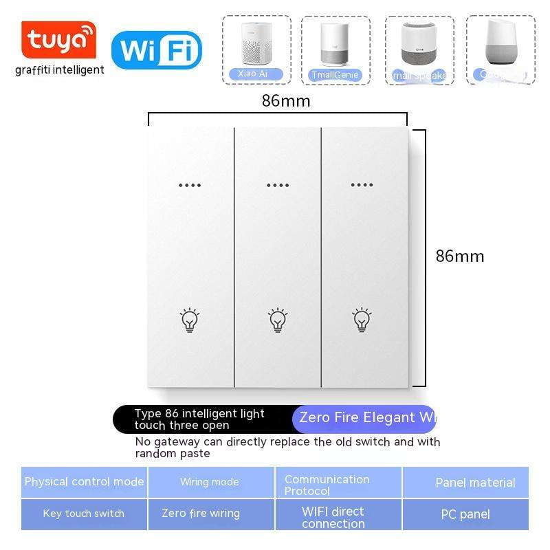 Smart Home Switch, Voice Control Switch, Wireless Light Switch - available at Sparq Mart