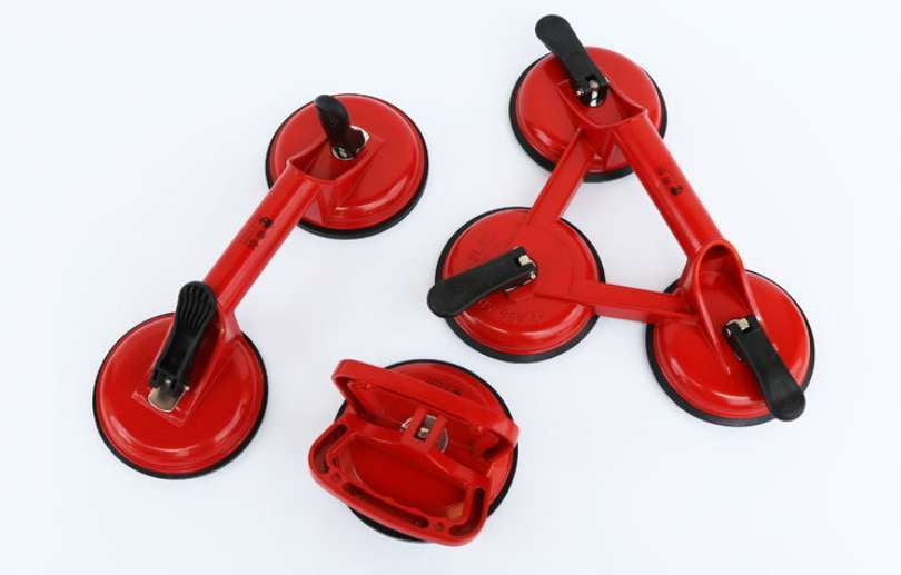 Durable Suction Cup, Professional Glass Lifter, Triple-Head Suction Tool - available at Sparq Mart