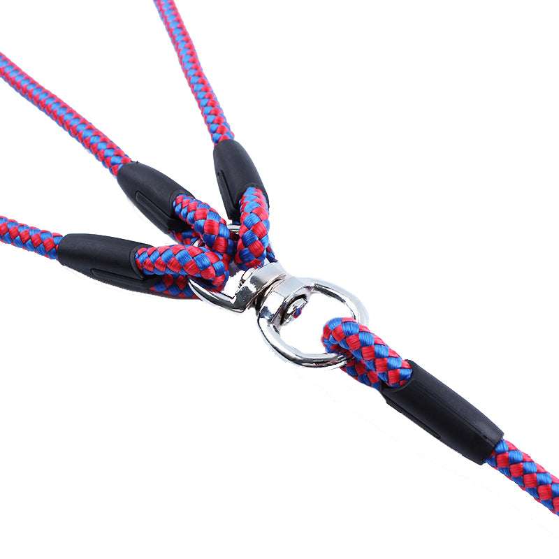 Colorful pet leash, Premium pet leash, Triple pet leash - available at Sparq Mart