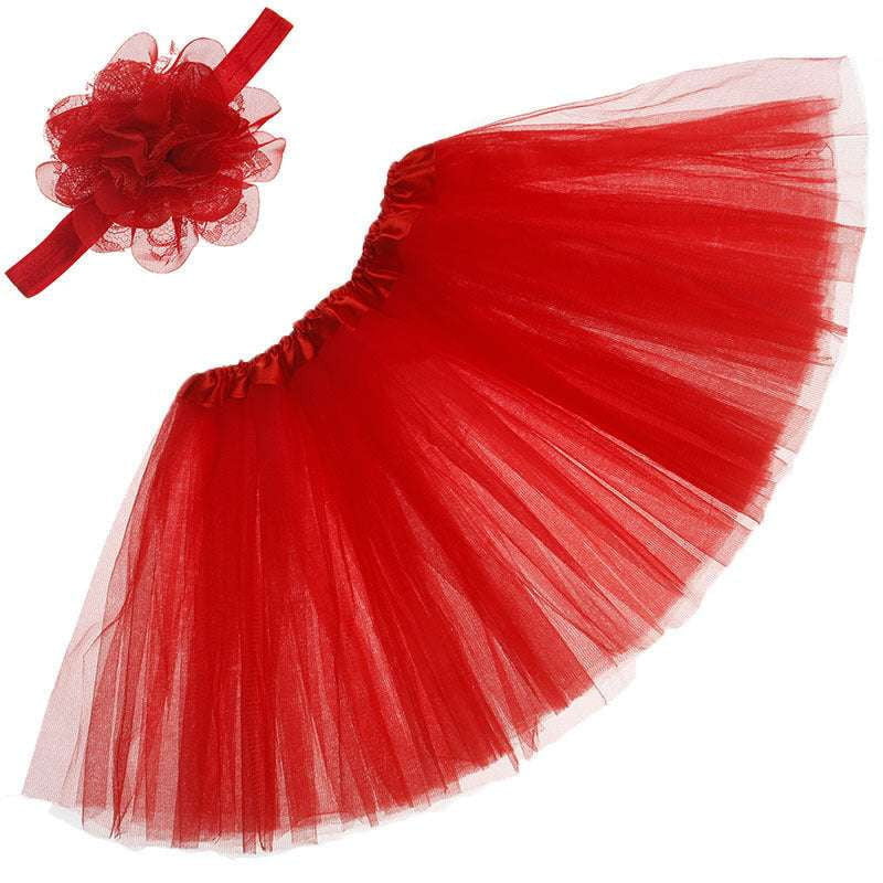 Dance Hair Tie, Performance Net Skirt, Princess Skirt Set - available at Sparq Mart