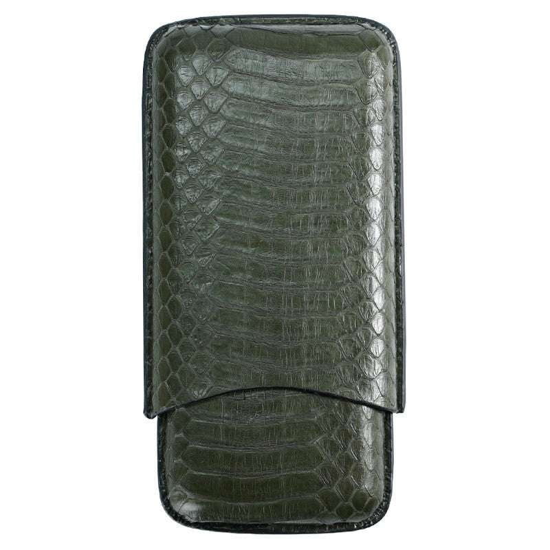 Dual Pack Humidor, Snakeskin Humidor Online, Trio Pack Case - available at Sparq Mart