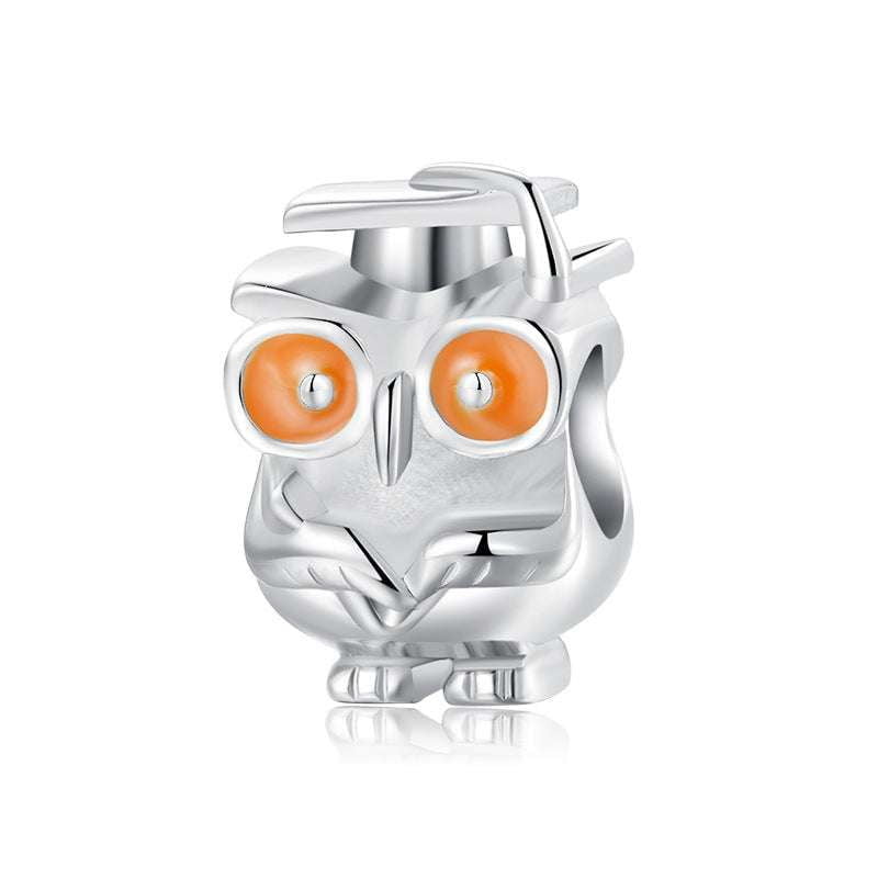 DIY Bead Charms, Owl Silver Beads, Sterling Charm Animals - available at Sparq Mart