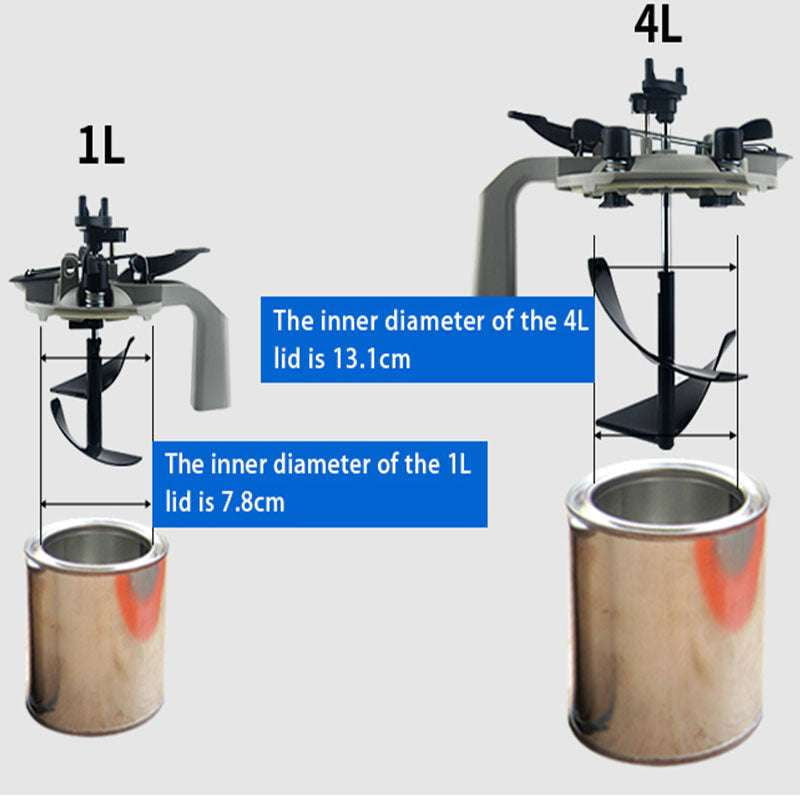 Paint Mixer Agitator, Reinforced Plastic Rod, Slurry Cover Tool - available at Sparq Mart