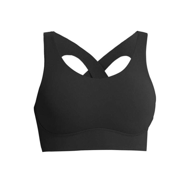 Comfortable Sports Bra, Fitness Nylon Bra, Seamless Yoga Bra - available at Sparq Mart