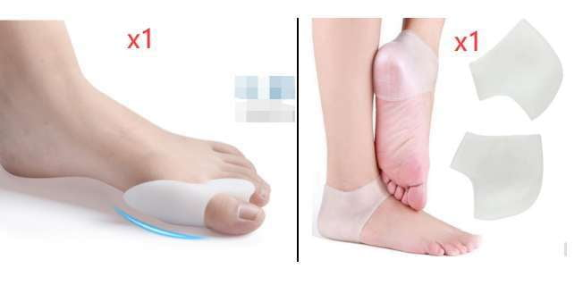 Bunion Relief Aid, Foot Care Set, Silicone Toe Straightener - available at Sparq Mart