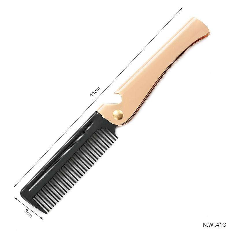 Portable Beard Comb, Stylish Pocket Comb, Travel Hair Grooming - available at Sparq Mart