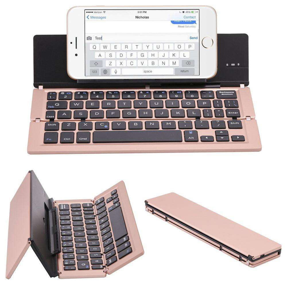 Portable Keyboard Foldable, Slim Bluetooth Keyboard, Thin Wireless Keyboard - available at Sparq Mart