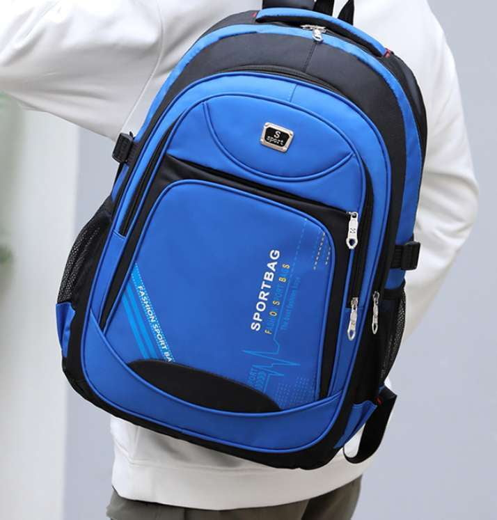 solid computer bag, stylish student backpack, trendy travel packs - available at Sparq Mart