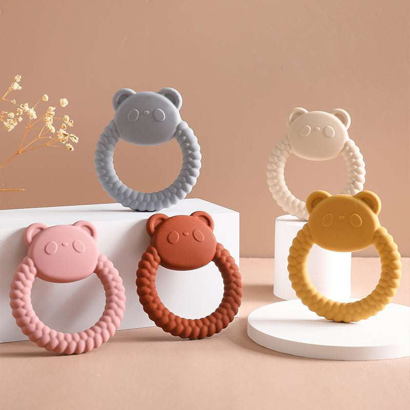 Baby Chewing Toy, Infant Gum Soother, Silicone Rabbit Teether - available at Sparq Mart