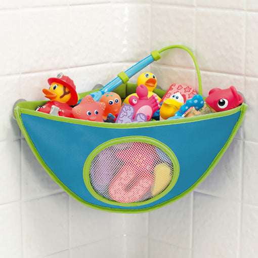 Bath Triangle Hanging Bag, Space-Saving Shower Caddy, Waterproof Bathroom Organizer - available at Sparq Mart