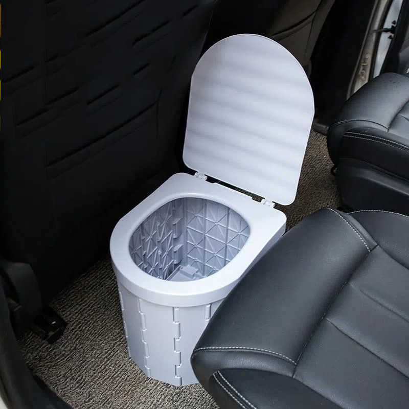 Folding Toilet, Outdoor Car Toilet, Portable Toilet - available at Sparq Mart