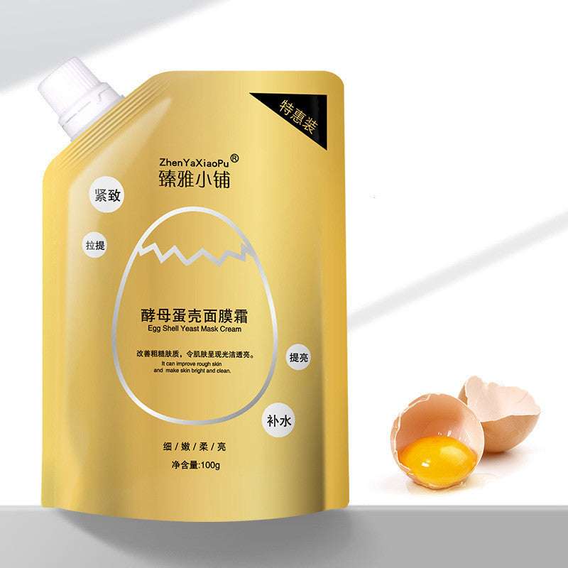 Moisturizing Mask Cream, Sparq Mart, Yeast Egg Shell - available at Sparq Mart