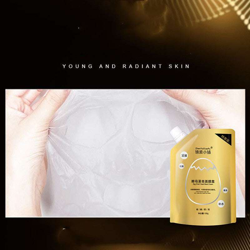 Moisturizing Mask Cream, Sparq Mart, Yeast Egg Shell - available at Sparq Mart