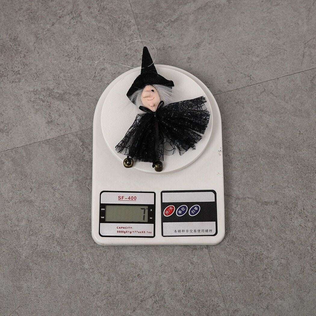 Gauze Witch Pendant, Halloween Decorative Accents, Halloween Witch Decor - available at Sparq Mart