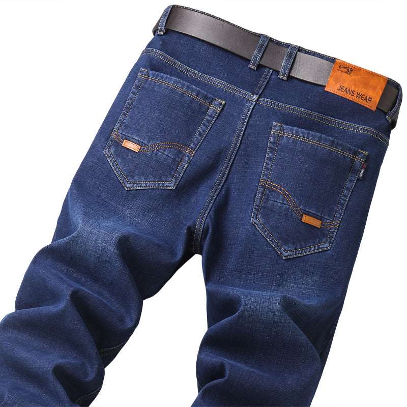 cozy men's jeans, Sparq Mart, stylish warm jeans - available at Sparq Mart