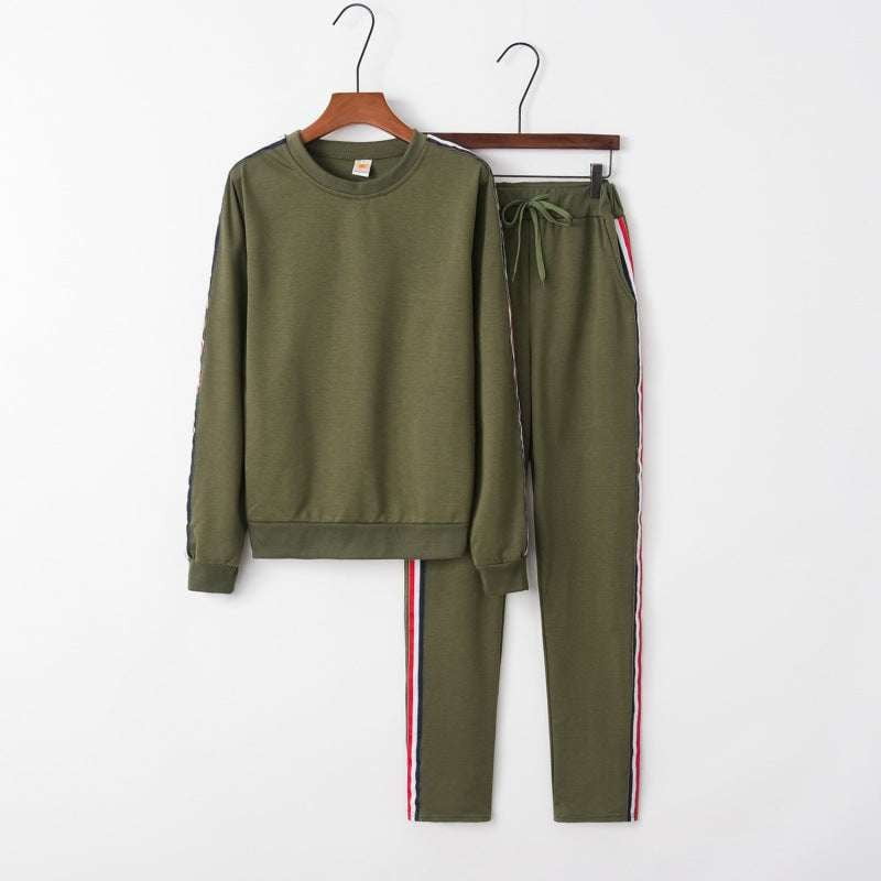 Army Green Tracksuit, Black Athletic Set, Pink Workout Wear - available at Sparq Mart