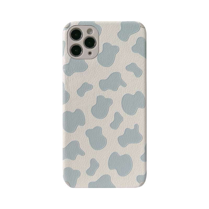 Cow Print Case, iPhone Case Protection, Silicone Phone Cover - available at Sparq Mart