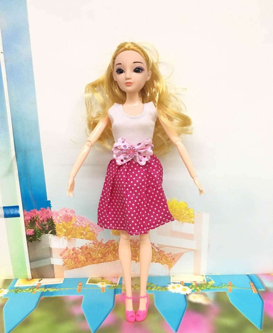 Doll Casual Dress, Fashion Skirt Toy, Girls Doll Outfit - available at Sparq Mart