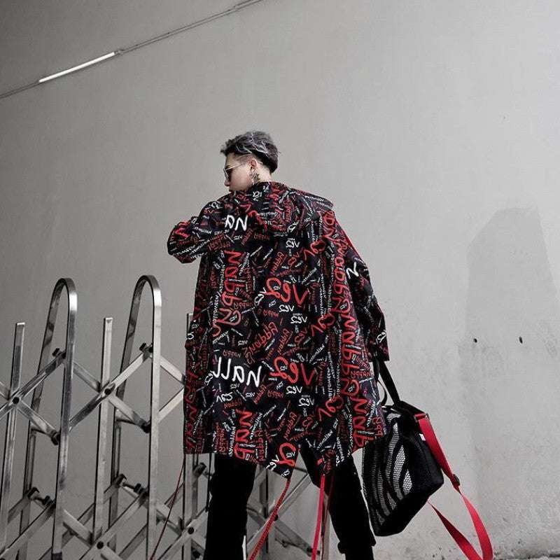 Full Print Jacket, Print Padded Jacket, Street Style Outerwear - available at Sparq Mart