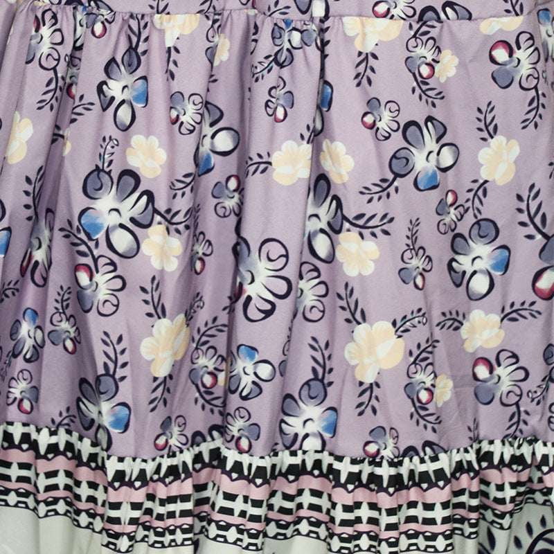 Elasticated Waist Skirt, Fashion Skirts Online, Printed Maxi Skirt - available at Sparq Mart