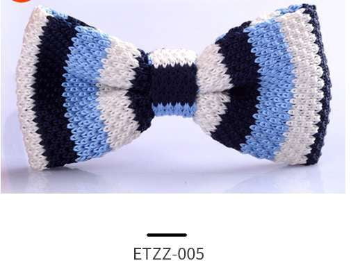 boys fashion bowtie, childrens bow tie, kids knit tie - available at Sparq Mart