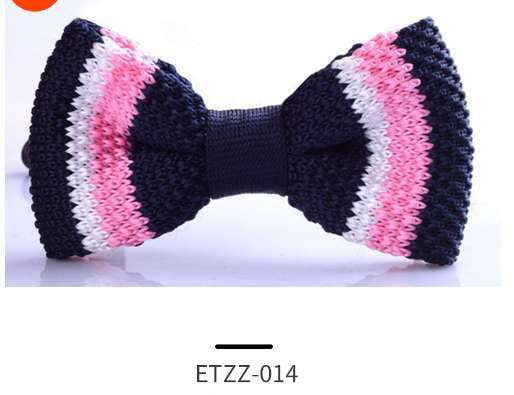 boys fashion bowtie, childrens bow tie, kids knit tie - available at Sparq Mart