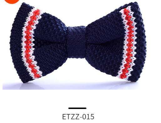 boys fashion bowtie, childrens bow tie, kids knit tie - available at Sparq Mart