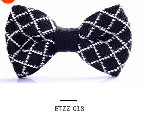 boys fashion bowtie, childrens bow tie, kids knit tie - available at Sparq Mart