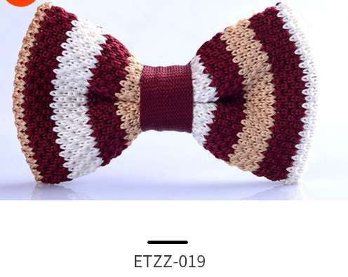 boys fashion bowtie, childrens bow tie, kids knit tie - available at Sparq Mart