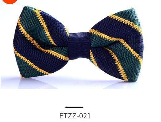 boys fashion bowtie, childrens bow tie, kids knit tie - available at Sparq Mart