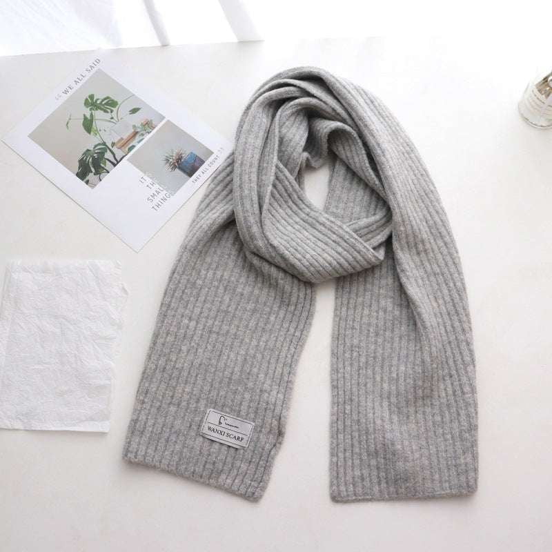 Knitted Stripe Scarves, Unisex Scarves Online, Winter Scarf Fashion - available at Sparq Mart