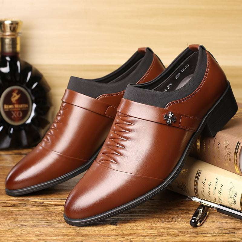 Fashionable Men's Footwear, Formal Business Shoes, Leather Shoes for Men - available at Sparq Mart