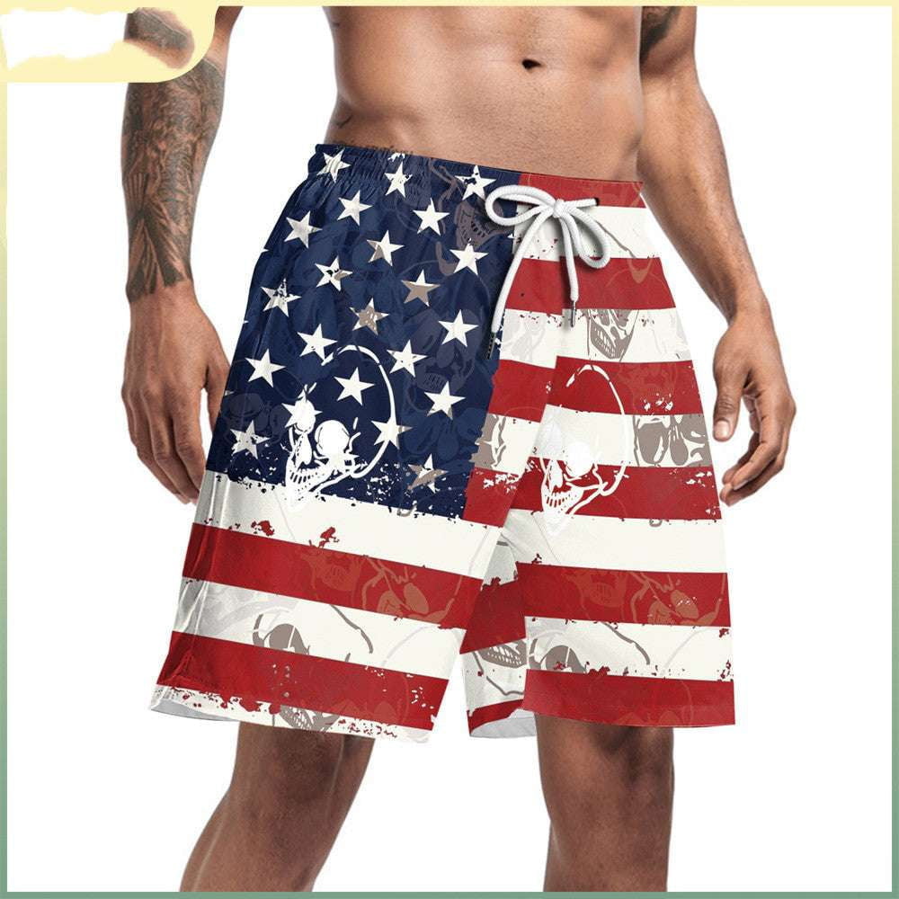 Casual Swim Trunks, Men's Surf Shorts, Summer Beach Shorts - available at Sparq Mart