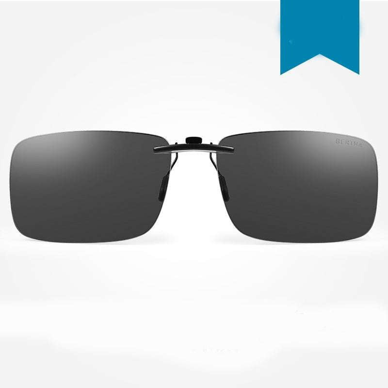 Clip-On Glasses Solution, Large-frame Clip-Ons, Polarized Myopia Sunglasses - available at Sparq Mart