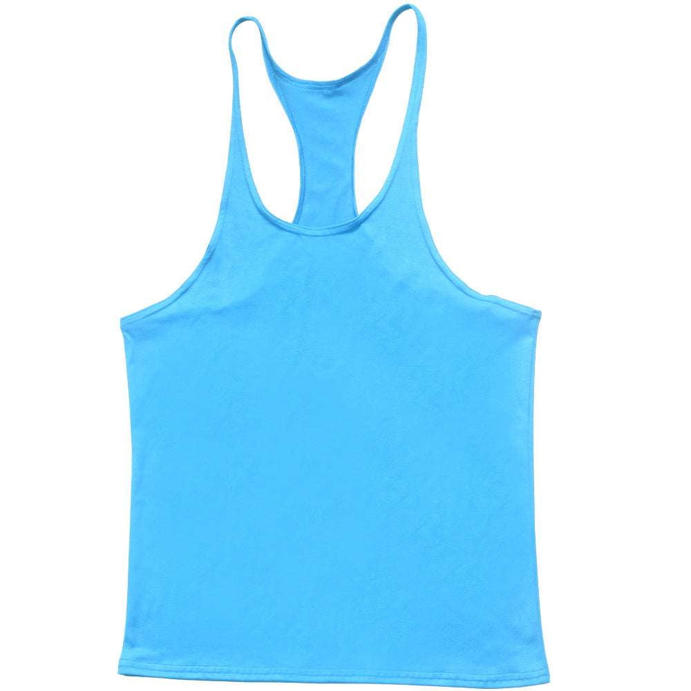 Men's Bodybuilding Clothing, Sports Racer Vest, Stylish Racer Vest - available at Sparq Mart