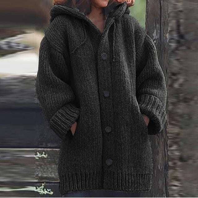 cozy winter coat, fashionable knitwear, Stylish warm sweater - available at Sparq Mart